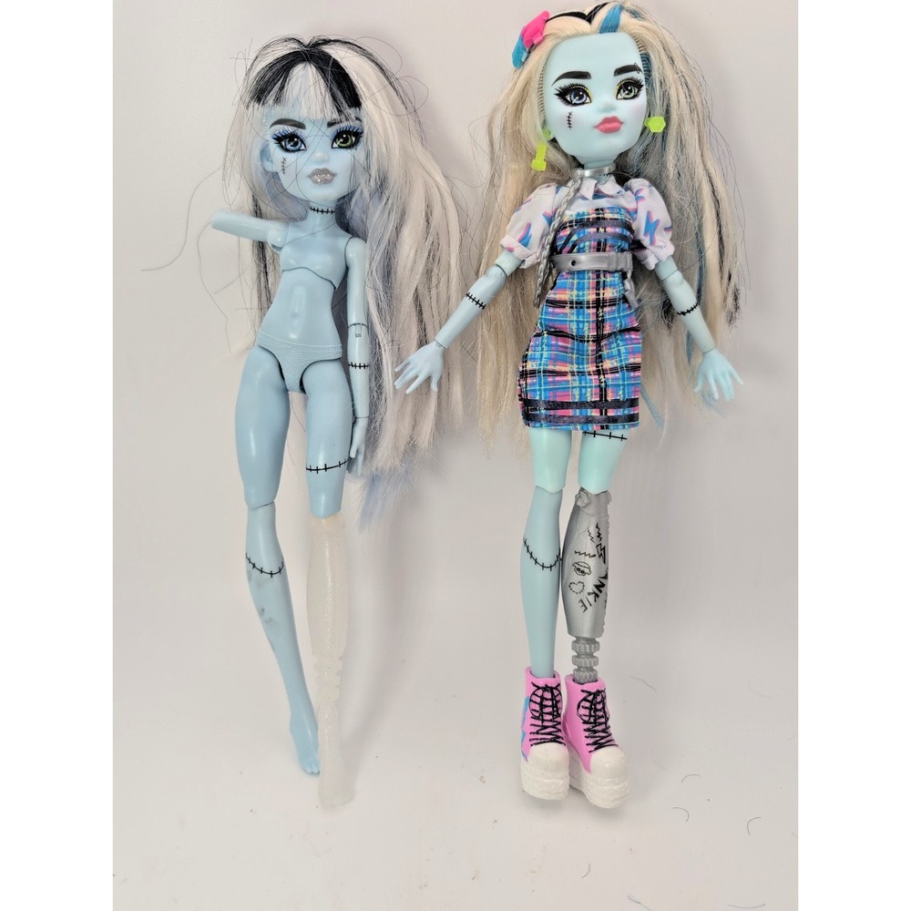 Monster High Frankie Stein Doll Lot Of 2 Mattel *Read